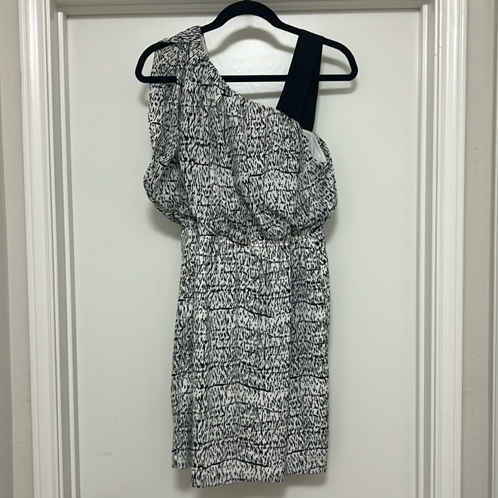 BCBGeneration Black and White Mini Dress